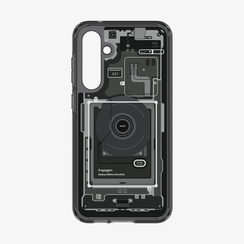 ACS05620 - Galaxy S23 Ultra Case Ultra Hybrid in zero one showing the back